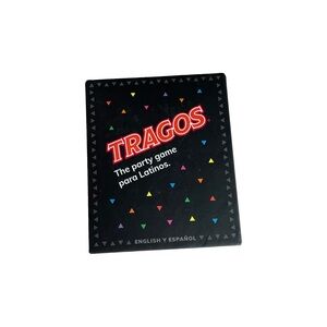 Card Game TRAGOS Latino Party Game English & Spanish